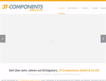 Tablet Screenshot of 3t-components.de